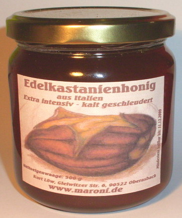 Edelkastanienhonig, extra intensiv 500 g